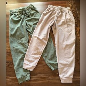 Avalanche Green and Pink Sweatpants / Joggers